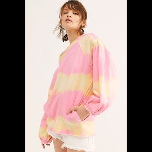 Free People Tie Dye Sweatshirt